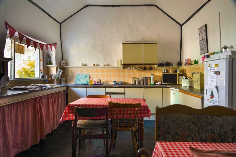 Campers kitchen interior