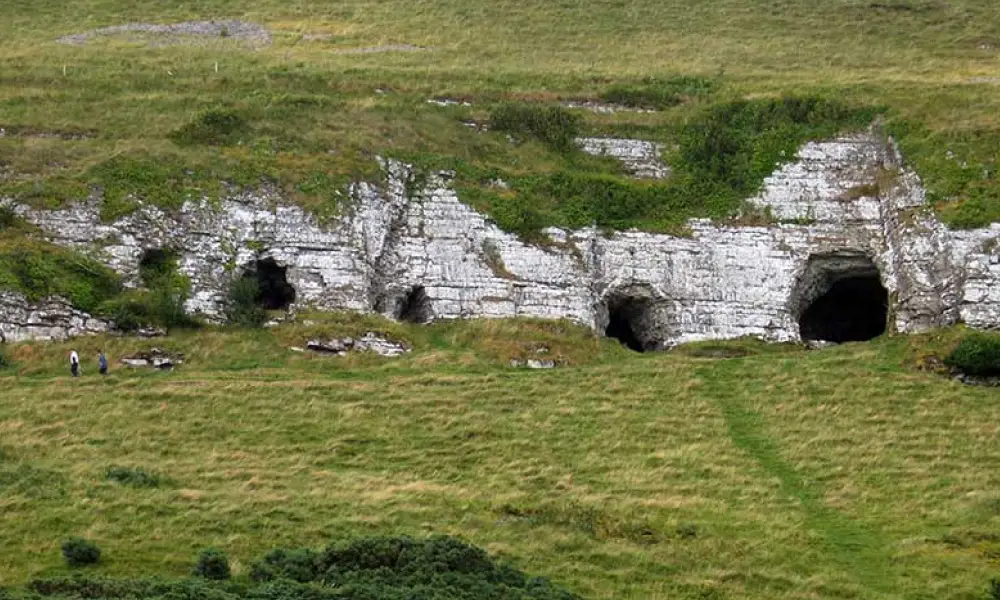 Caves of keash and carrowkeel passage tombs in Ballymote