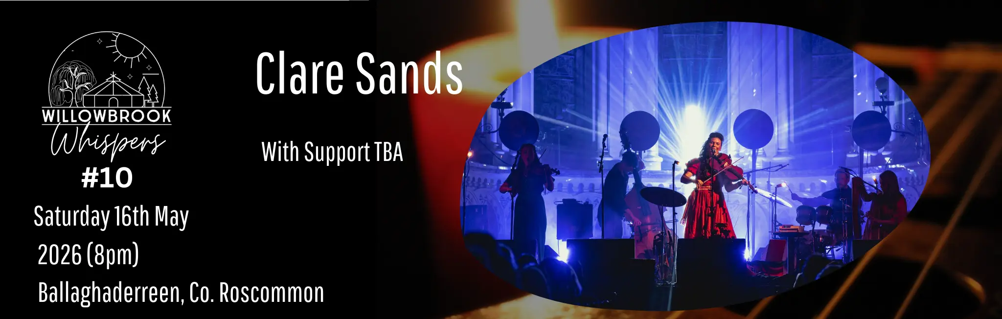 Willowbrook Whispers #10 – Clare Sands live in concert