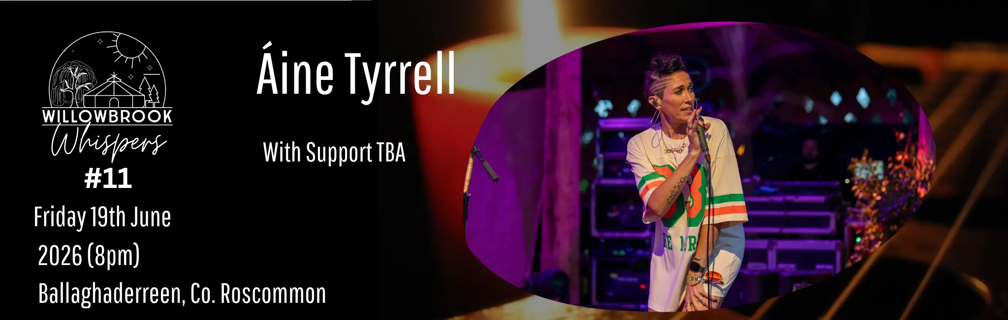 Willowbrook Whispers #11 – Áine Tyrrell live in concert